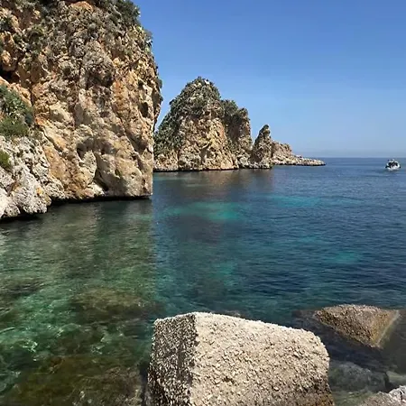 Le Sorelle Sea Front -villa Whit Private Pool Βίλα Scopello (Sicily)
