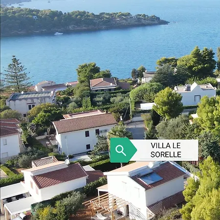 Le Sorelle Sea Front -villa Whit Private Pool