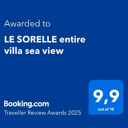 Le Sorelle Sea Front -villa Whit Private Pool Scopello